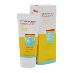 کرم روشن کننده نیودرم مدل Vitamin C Plus حجم 50 میلی‌ لیتر