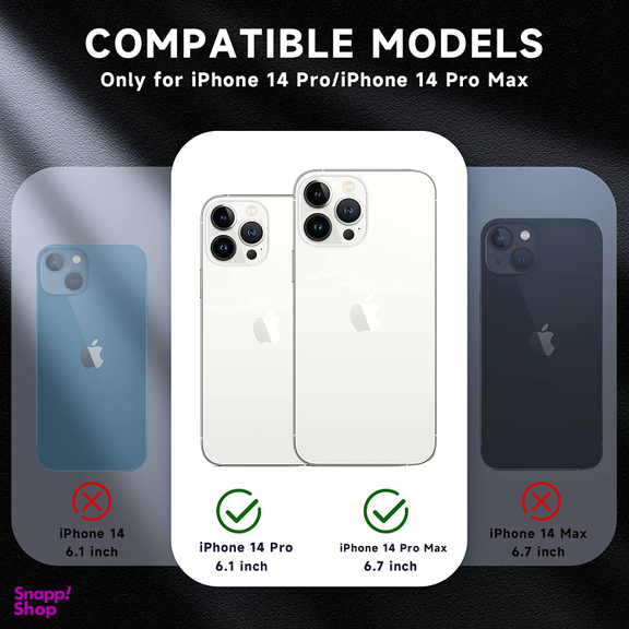 محافظ لنز دوربین بوف مدل HD-ColorLenz مناسب برای گوشی موبایل اپل Iphone 14 Pro Max / 14 Pro
