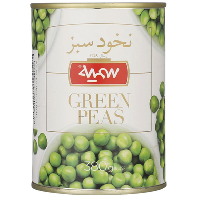 کنسرو نخود فرنگی سمیه وزن ۳۸۰ گرم
