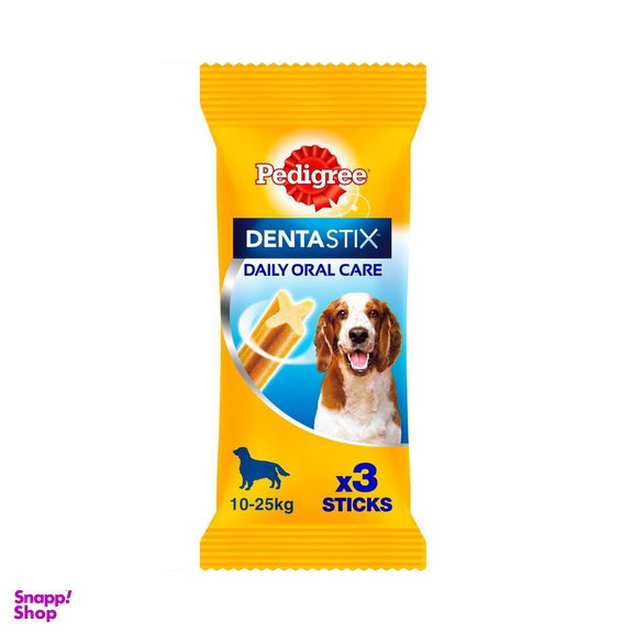 تشویقی سگ پدیگری مدل Dentastix بسته 3تایی
