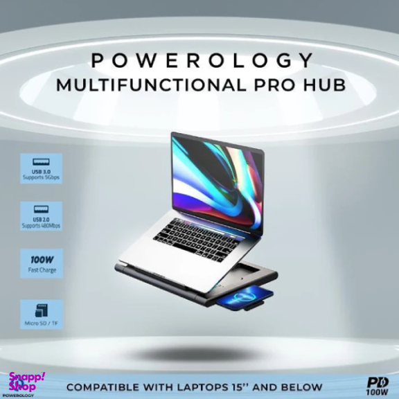 پایه نگهدارنده لپ تاپ پاورولوژی مدل PWPROHUB