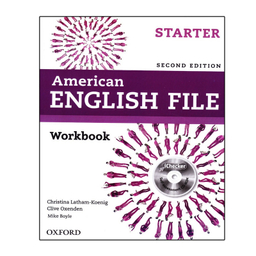 کتاب American English File Starter اثر جمعی از نویسندگان انتشارات آرماندیس به همراه سی دی