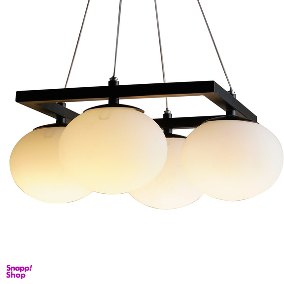 لوستر چهار شعله چشمه نور کد AB1252/4-WT