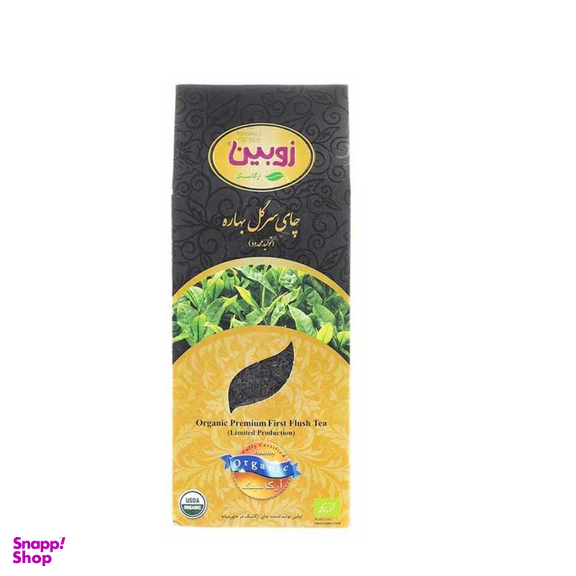 چای سرگل بهاره ارگانیک زوبین وزن 400 گرم