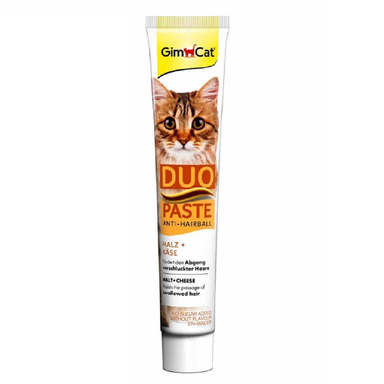 خمیر مالت گربه جیم کت مدل Duo Paste Anti Hairball طعم پنیر وزن 50 گرم