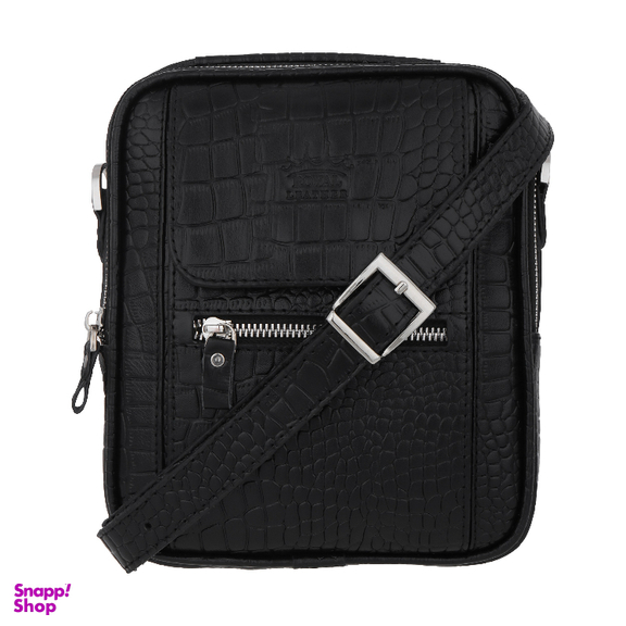 کیف دوشی مردانه رویال چرم کد W96.1