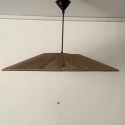 لوستر بافتنی نورهام مدل مکرومه کنفی