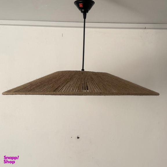 لوستر بافتنی نورهام مدل مکرومه کنفی