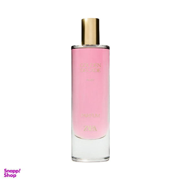 پرفیوم زنانه زارا مدل گلدن دیکید روبی حجم 80 میلی لیتر