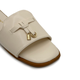 صندل زنانه رز مری مدل Rose Merry SH6038_Beige رنگ سفید