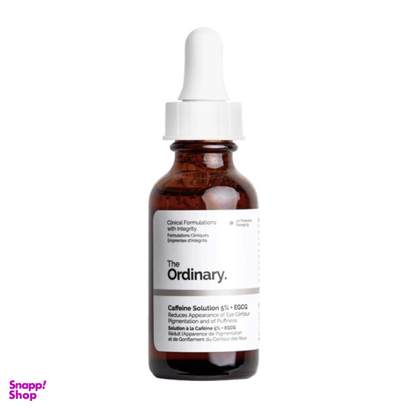 سرم دور چشم اوردینری مدل Caffeine Solution 5% + EGCG حجم 30 میلی لیتر