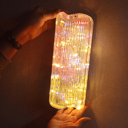 چراغ دیواری ریسه ای رنگی کد 123