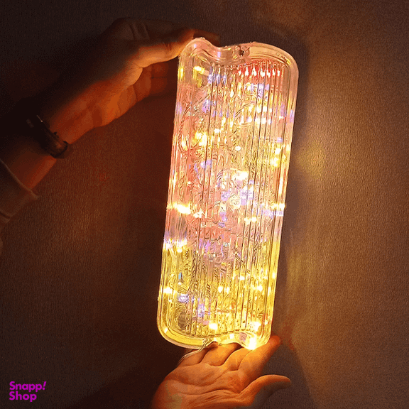 چراغ دیواری ریسه ای رنگی کد 123