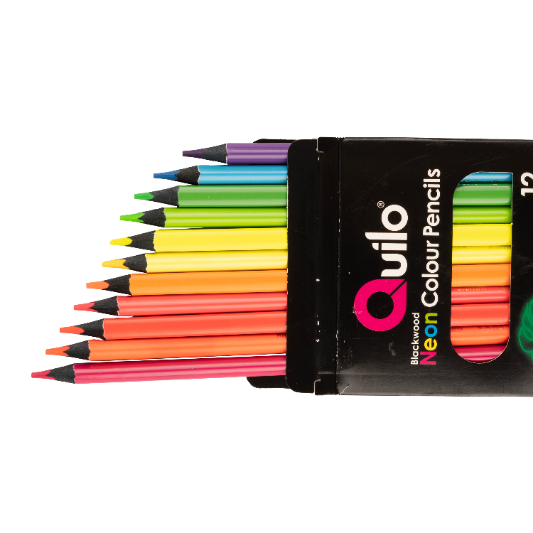 مداد رنگی 12 رنگ مقوایی کوییلو کد 45