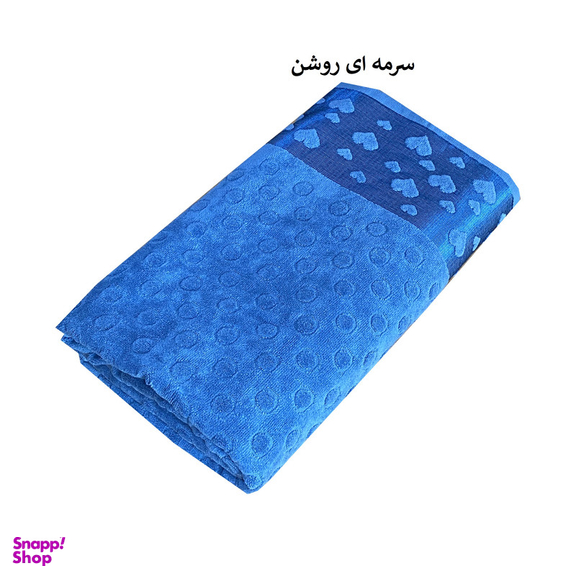 حوله دستی ماندگار مدل قلبی سایز 40×75 سانتی متر