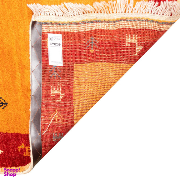 گبه دستباف سی پرشیا کد 129259 سایز 193×102 سانتی متر