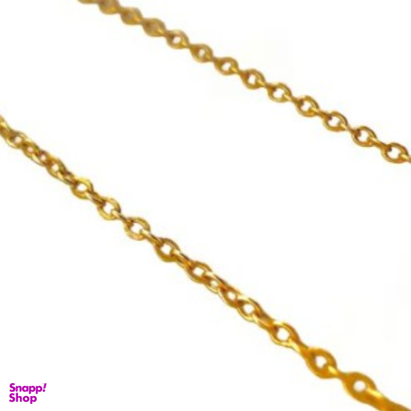 گردنبند طلا 18 عیار زنانه طرح بی نهایت و Love