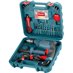 ست دریل برقی 750 وات رونیکس مدل Ronix RS-0008 مجموعه 33 عددی