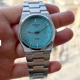 ساعت عقربه ای مردانه تیسوت مدل صفحه آبی کد Mk_PRX1248