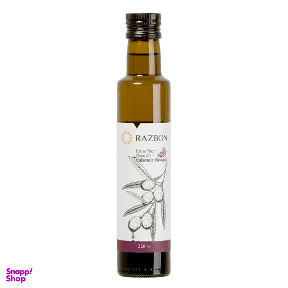 روغن زیتون فرابکر و سرکه بالزامیک رزبن حجم 250 میلی لیتر