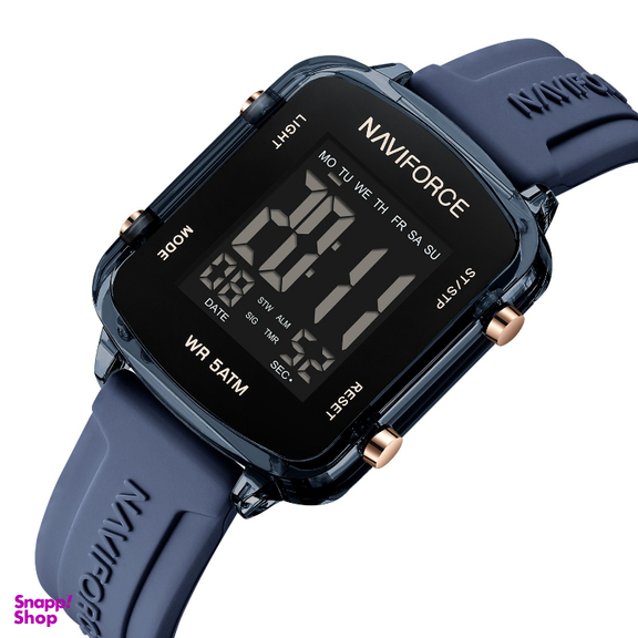ساعت مچی دیجیتال نیوی فورس مدل 7120 رنگ آبی تیره