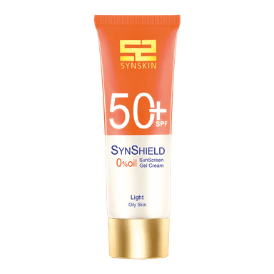 کرم ژل ضد آفتاب فاقد چربی ساین اسکین مدل +SPF50 رنگ روشن حجم 30 میلی‌ لیتر