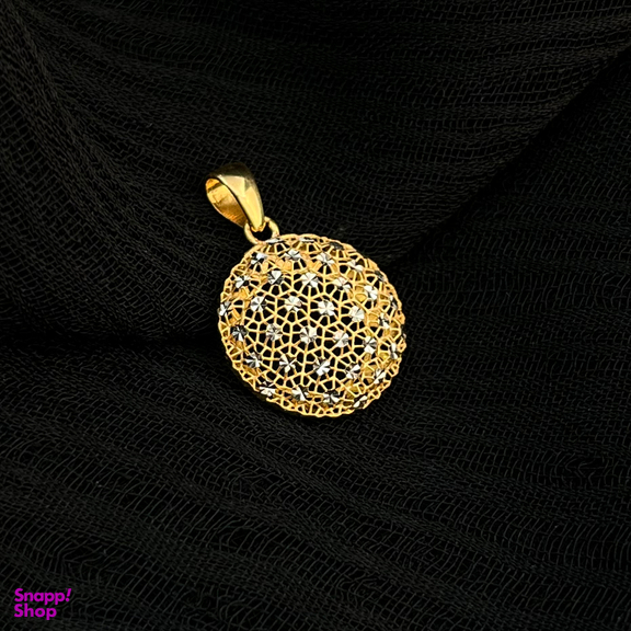 آویز گردنبند طلا 18 عیار زنانه دیانا مدل فیوژن کد 26