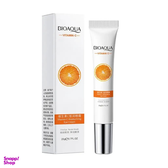 کرم دور چشم بایوآکوا مدل ویتامین سی وزن 20 گرم