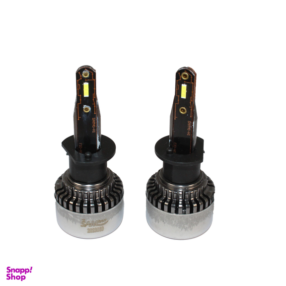 لامپ هدلایت خودرو سام مدل SM41 کد H1 بسته 2 عددی