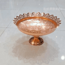 سرویس پذیرایی 9 مارچه مسی متین با سفره کد 1038
