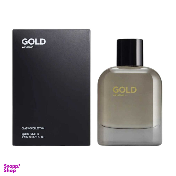 ادوتویلت مردانه زارا مدل Gold