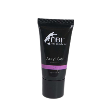 پلی ژل ناخن ان بی آی مدل Acryl Gel کد C7 حجم 30 میلی لیتر