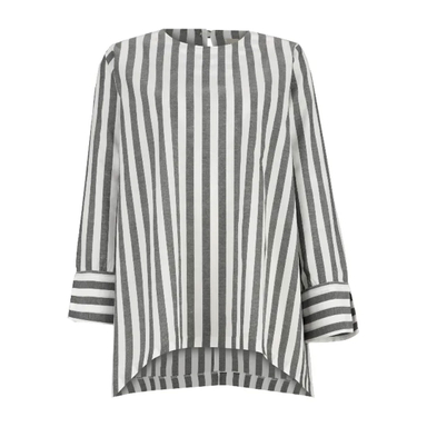 پانچو زنانه السانا مدل تیدا کد1502 رنگ طوسی