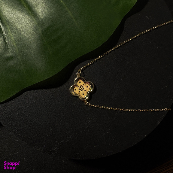 دستبند طلا 18 عیار زنانه ناریا مدل ونکلیف بیوتی کدF27