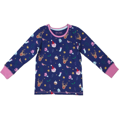 بلوز دخترانه طرح tree کد b98