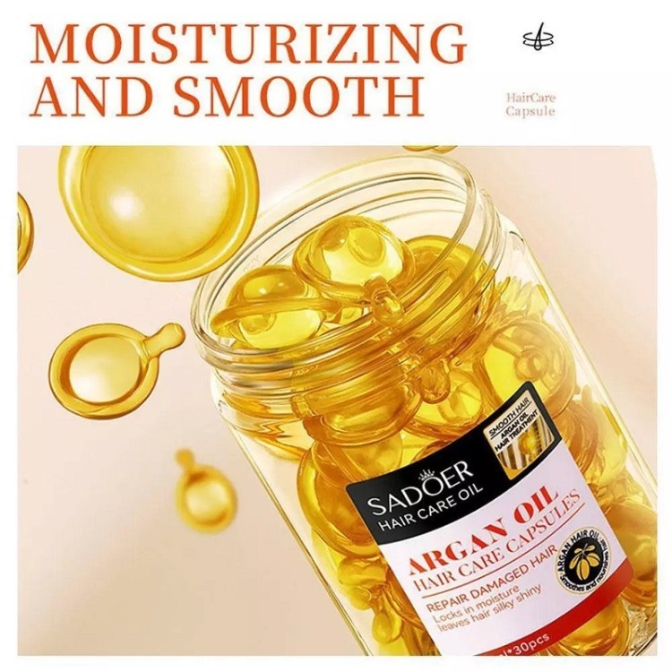 روغن آرگان سادور مدل کپسولی حجم 30 میلی لیتر