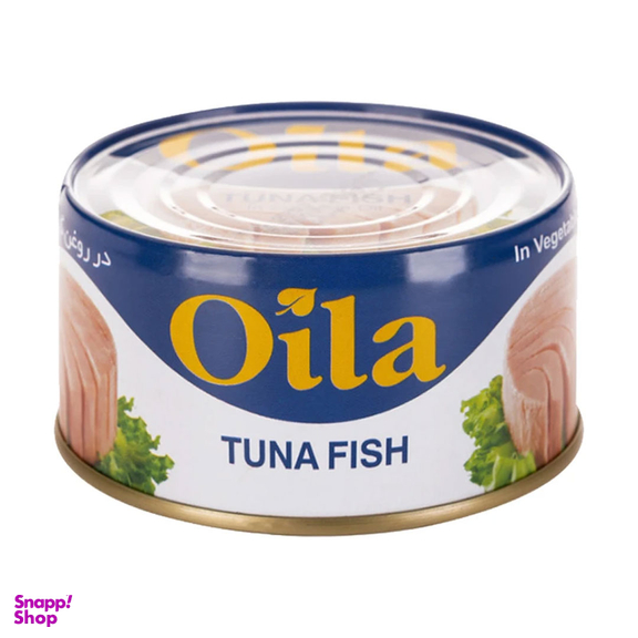 کنسرو ماهی تن در روغن گیاهی اویلا وزن 180 گرم