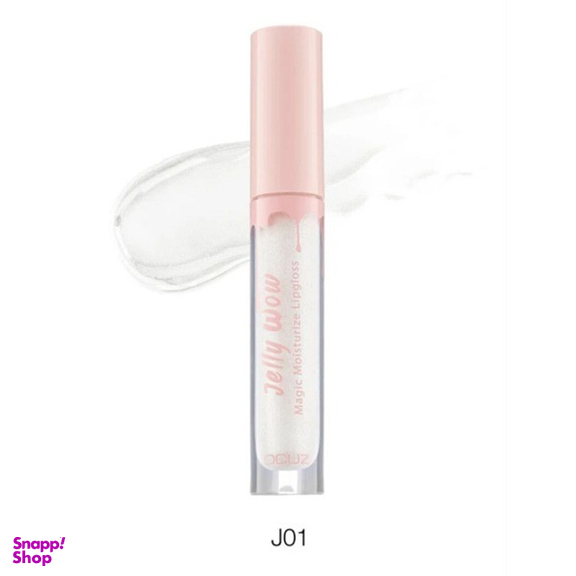 لیپ گلاس شاین دار بی رنگ اوکاز مدل Jelly Wow کد J01