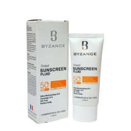 کرم ضد آفتاب بیزانس مناسب پوست چرب شماره 10 رنگ بژ روشن حجم 40 میلی لیتر