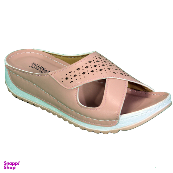 صندل زنانه شهرام طب کد 1027 رنگ صورتی