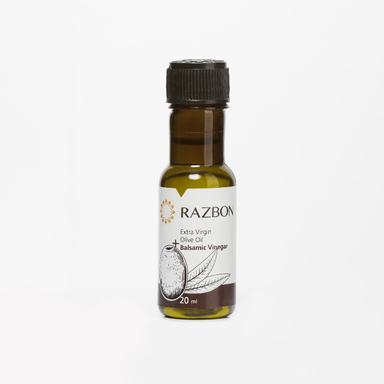 روغن زیتون فرابکر و سرکه بالزامیک رزبن حجم 20 میلی لیتر