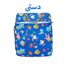 کوله پشتی لوازم کودک سیی مدل باب اسفنجی و پاتریک کد 226.4