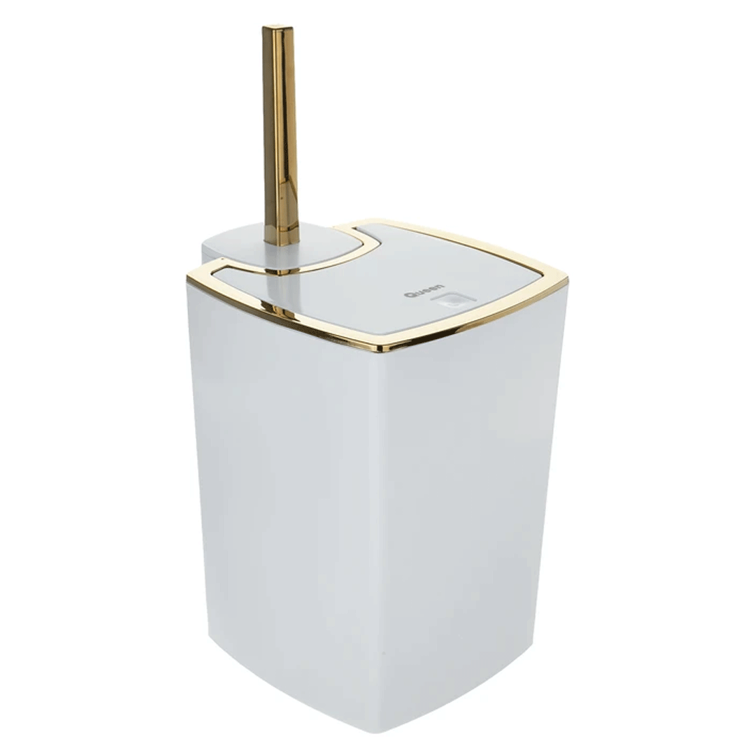 ست سطل زباله و فرچه کویین کد 0003