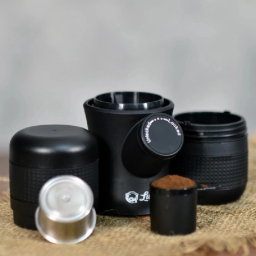 اسپرسوساز دستی لواک مدل کیف دار کد LWK-minipresso GR
