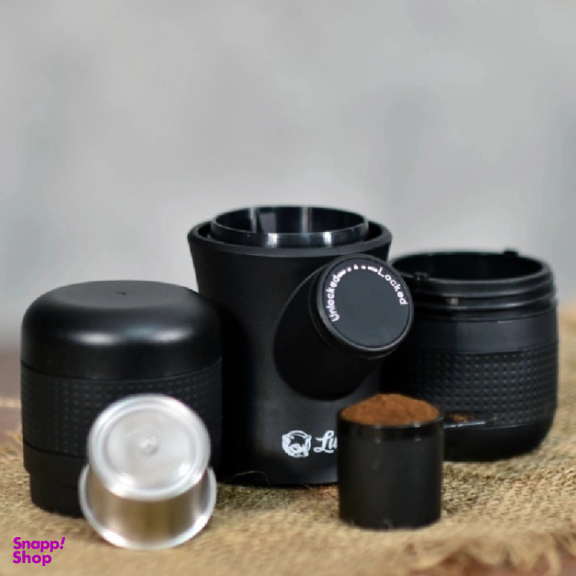 اسپرسوساز دستی لواک مدل کیف دار کد LWK-minipresso GR