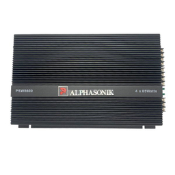 آمپلی فایر خودرو آلفاسونیک مدل PSW8600