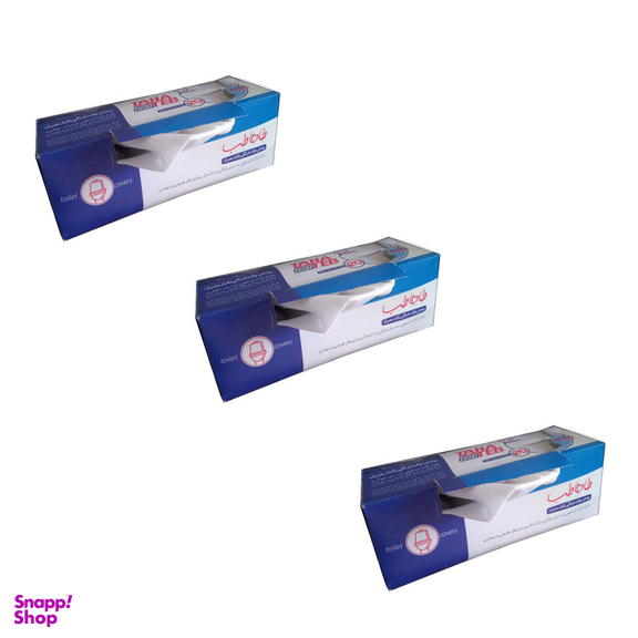 روکش توالت فرنگی طاهاطب کد 5279-3 مجموعه 3 بسته 20 عددی