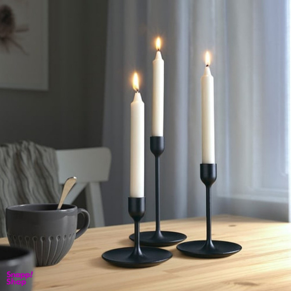 شمع قلمی ایکیا کد 205.982.58 بسته 20 عددی