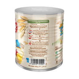 سرلاک گندم و میوه مناسب کودکان از پایان 8 ماهگی وزن 400 گرم