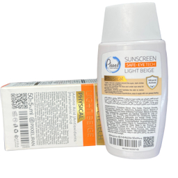 کرم ضد آفتاب دور چشم و صورت پیکسل مدل فیزیکال SPF35 رنگ بژ روشن حجم 50 میلی لیتر
